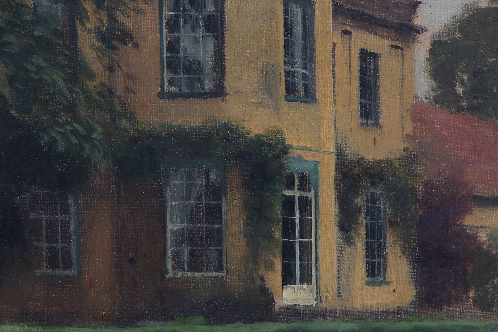 REX WHISTLER (1905-1944) Binderton House, West Sussex, 1944 oil on Rowney canvas board. 30.4cm x - Image 3 of 5