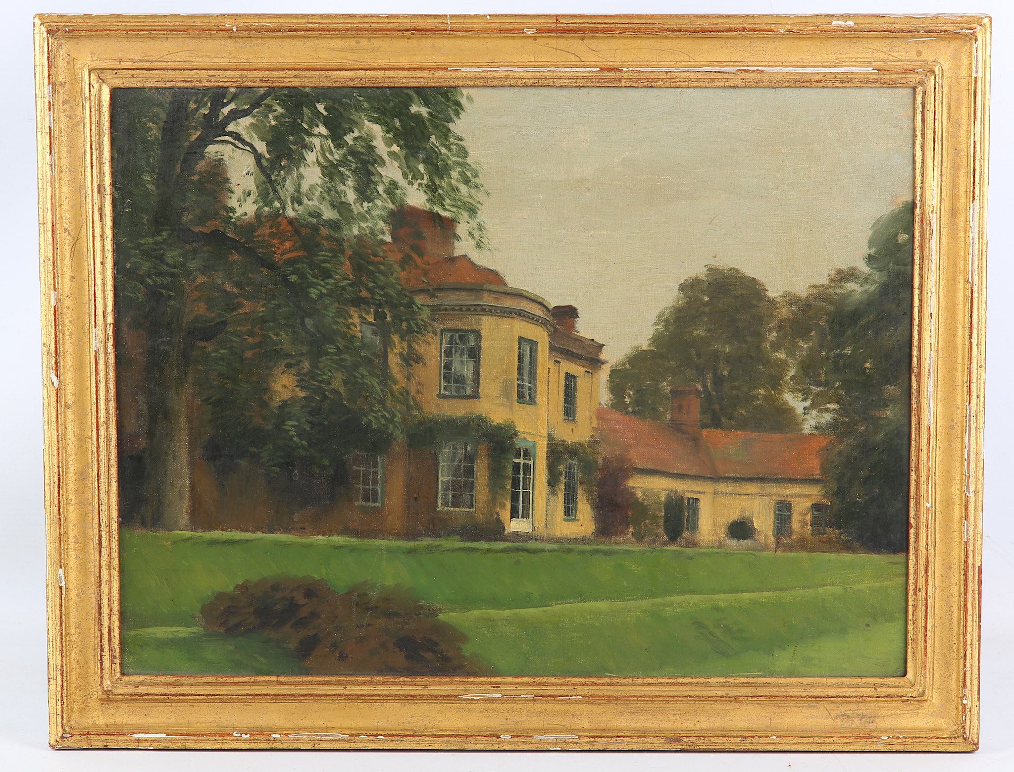 REX WHISTLER (1905-1944) Binderton House, West Sussex, 1944 oil on Rowney canvas board. 30.4cm x - Image 2 of 5