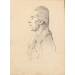GEORGE DANCE THE YOUNGER R.A., F.S.A. (1741-1825) Portrait studies of Jeremiah Meyer R.A. (1735-