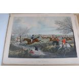 HUNTING. A collection of chrome lithographs related to hunting and natural history by different