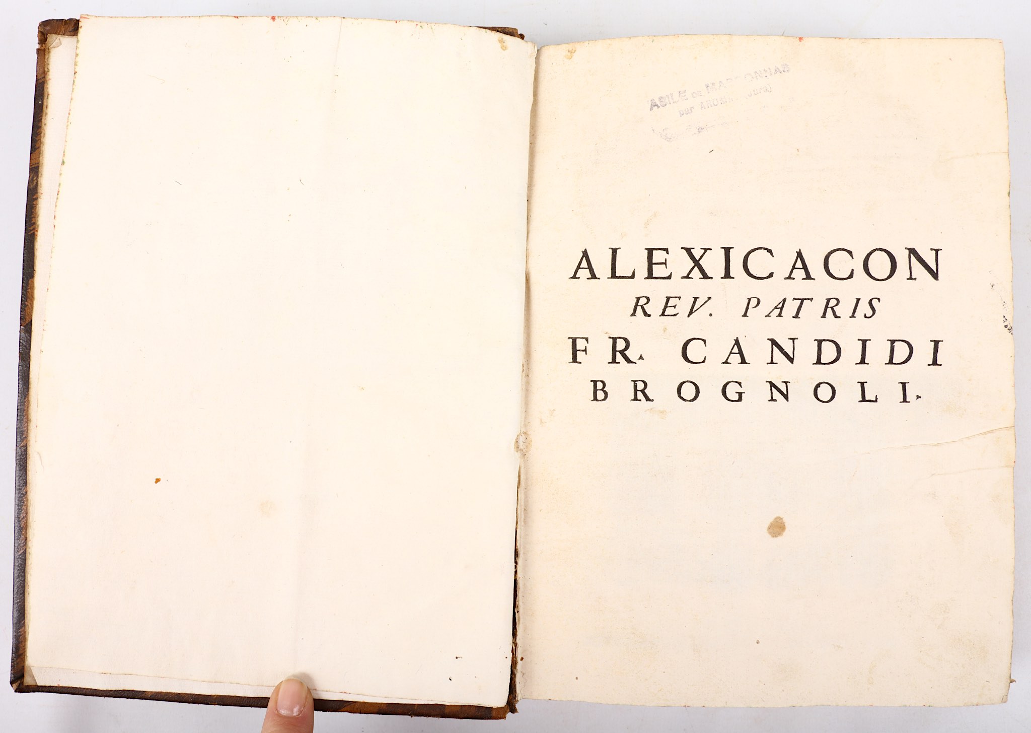 BROGNOLI, Candido (1607-77).  Alexicacon hoc est de maleficiis, ac morbis maleficis cognoscendis. - Image 8 of 13