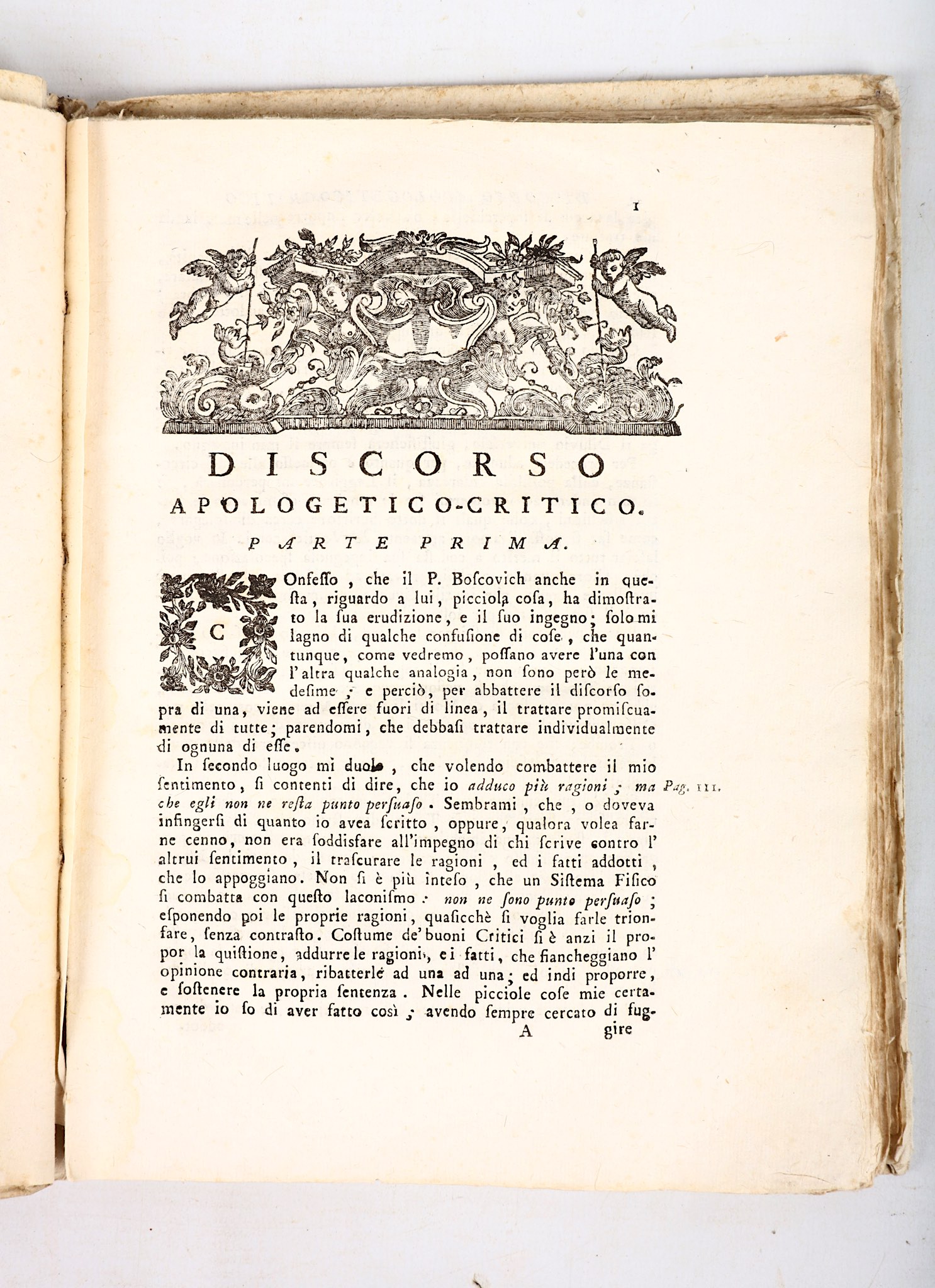 COSTANTINI, Giuseppe-Antonio (1692-1772).  Il Vortice Aereo, volgarmente detto Scione, o - Image 5 of 6