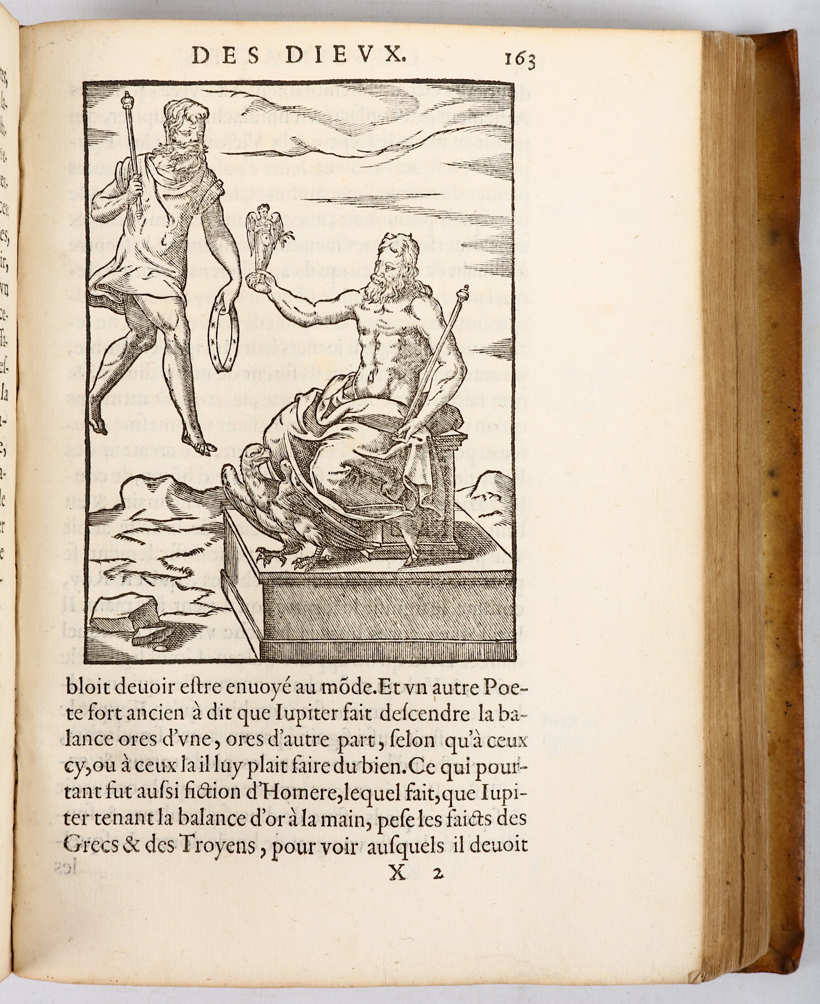 CARTARI, Vincenzo ([?]b. 1531).  Les Images des Dieux des Anciens, contenans les Idoles, Coustumes, - Image 5 of 6