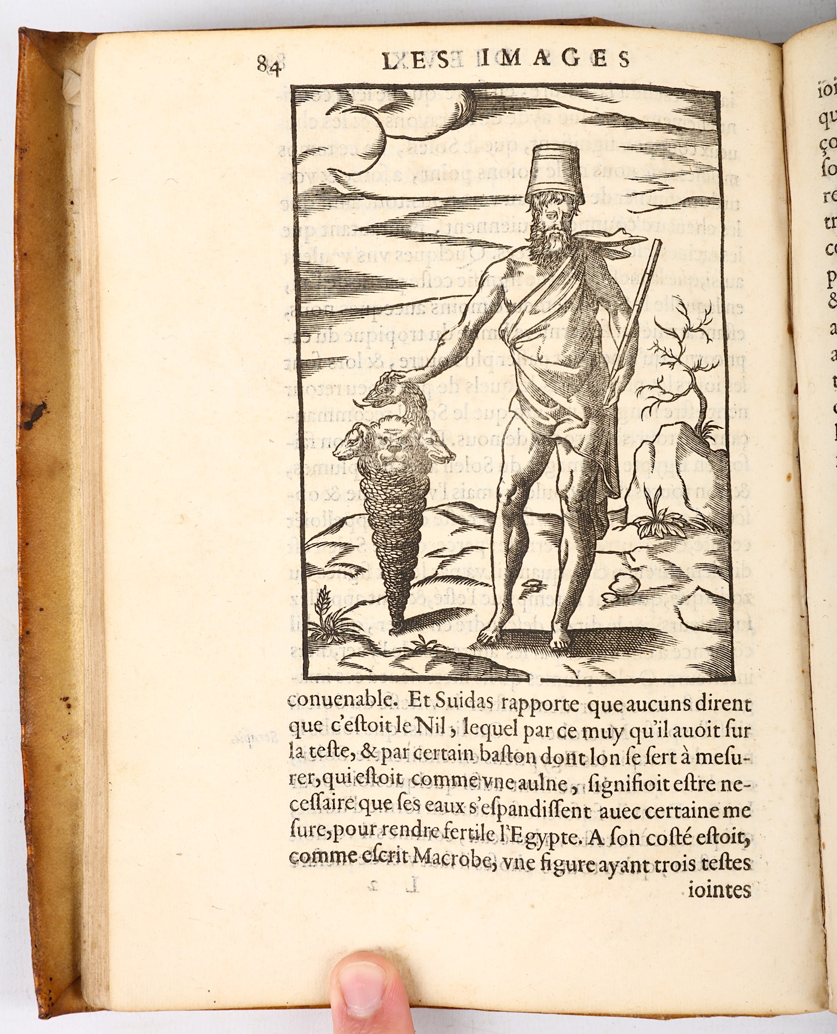 CARTARI, Vincenzo ([?]b. 1531).  Les Images des Dieux des Anciens, contenans les Idoles, Coustumes, - Image 4 of 6