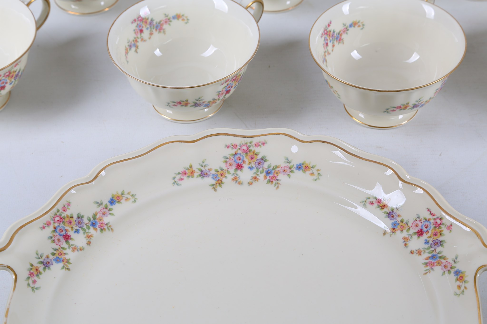 Rosenthal porcelain Regina pattern 33 piece part tea and coffee service comprising tea and coffee - Image 2 of 4