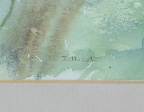 Wendy Jelbert (British, 20th Century)/Summer Hedgerow/signed lower right Jelbert/watercolour, 28. - Image 4 of 5