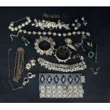 A quantity of Eastern jewellery including bangles,