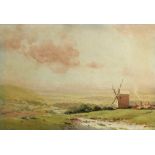 John Christopher Temple Willis (1900-1969)/Clayton Mill, Sussex/signed/watercolour, 35cm x 51.