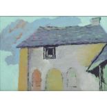 Eugene Fisk (British 20th Century)/House, Tetbury/signed/oil on board,