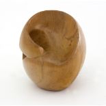 Grizel Niven (British 1906-2001)/Wood Form/signed to base/carved and polished wood, 17.
