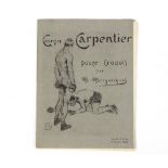 Marcel Merignargues (French early 20th Century)/Georges Carpentier Douze Croquis/suite of 14 in