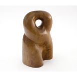 Grizel Niven (British 1906-2001)/Wood Form/carved and polished wood,