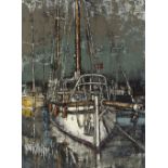 Roger Murray (British 20th Century)/Gaff Ketch/signed and dated Dec '67/oil on canvas,
