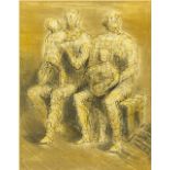 Henry Spencer Moore OM CH FBA (British 1898-1986)/Family Group,