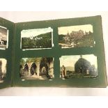 Three albums of mainly topographical postcards, Scotland, Wales, the Alps, European cities etc.