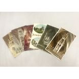 A collection of early 20th Century and later postcards,