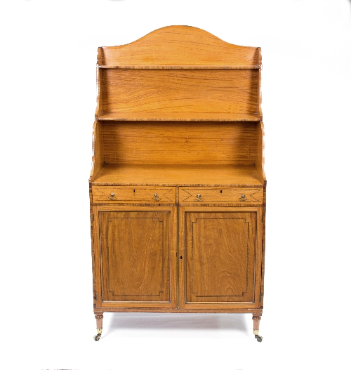 An early 19th Century satinwood chiffonier,