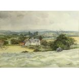 Arthur Miles/Welsh Landscapes/three watercolours,