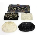 Four evening bags,