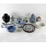 A quantity of modern Chinese and Japanese decorative ceramics Condition Report: