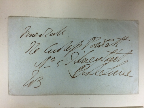 Duke of Wellington interest: An autograph letter, London Sept 15 1845 to Lady Powlett, - Image 3 of 7