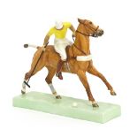 A Royal Worcester figure, 'The Polo Player', modelled by Doris Lindner,