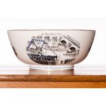 Eric Ravilious for Wedgwood,The Boat Race Bowl, edition 7/250, original design 1937,