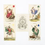 Charles Hodges Astronomical Playing Cards, London, Stopforth & Sons, circa 1827,