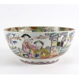 A Masons Ironstone bowl with Japanned decoration,