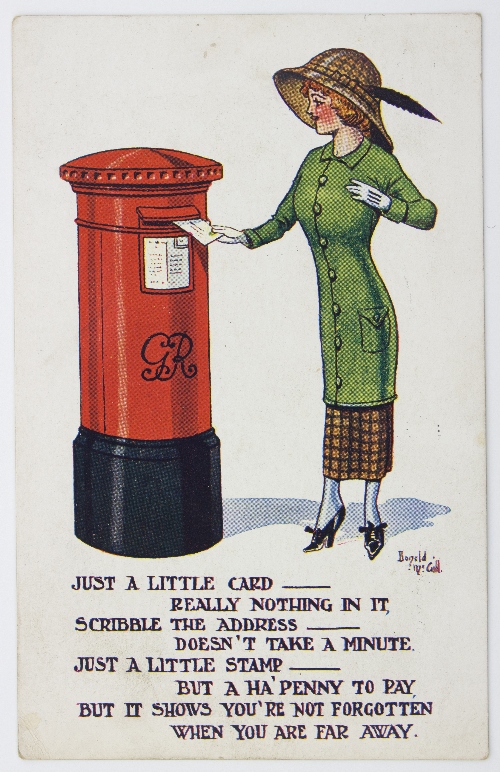 A quantity of humorous postcards, including McGill, McCrum, George Fyffe Christie, Lawson Wood,