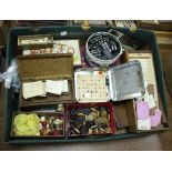 An indoor bowls set, a mahjong set, various games counters,