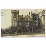 A quantity of postcards, London Town Houses,