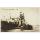 A quantity of shipping postcards, including British and European Ports, Liners, Paddle Steamers,
