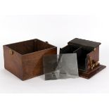 A 19th Century stereoscope and a large quantity of stereo slides to include scenes of the Lake