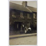 A quantity of postcards, Town Houses,