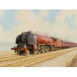 Barry K Barnes/Royal Scot/signed and dated 1987/oil on board, 43.