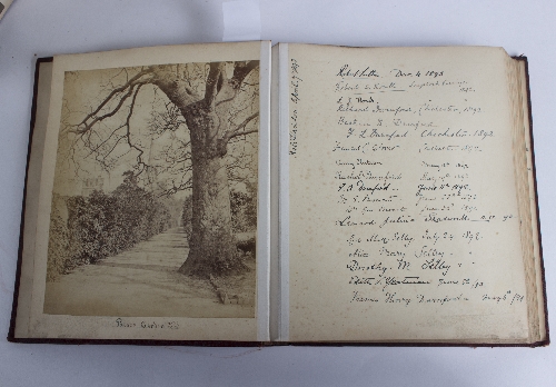 Two family visitor and photograph albums, from the Durnford family, - Bild 3 aus 3