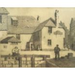 Oliver Bedford (British 1902-1977)/The Sloop Inn, St Ives/signed, titled and numbered 2/50/etching,
