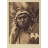 Edward Sherrif Curtis (1868-1952)/Snake Dancer In Costume, plate 430/Cayuse Warrior,