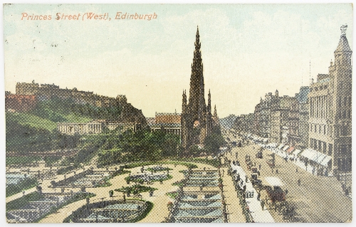 A quantity of topographical postcards, Scottish Counties,