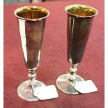 A pair of silver and silver gilt Champagne flutes, William Comyns, London 2003, 17.