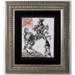 Salvador Dali (Spanish 1904-1989)/Cerberus (Hell-Canto 6)/limited edition 155/490,