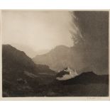 Eveleen Buckton (British 1872-1962)/Sigmundokson/signed/aquatint,