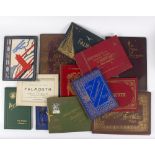 A collection of 19th Century and later souvenir pictorial albums to include New York,