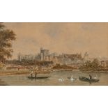 Attributed to Charles Frederick Allbon (British 1856-1926)/Windsor/watercolour, 18cm x 30.