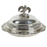 A George III/George IV silver entrée dish and cover, Richard Sibley, London 1820,