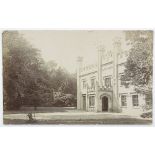 A quantity of postcards, Country Houses, Cottages and Town Houses in Kent (11), Lancashire (40),
