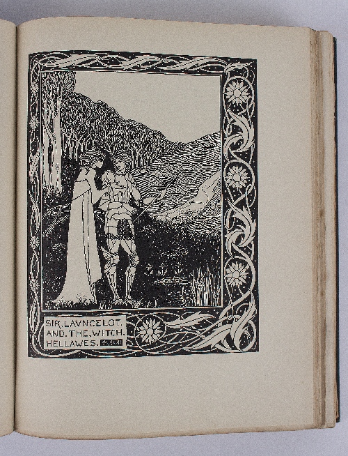 Malory (T) Morte d'Arthur, illustrated by Aubrey Beardsley, published by J M Dent & Sons Ltd. - Bild 3 aus 3