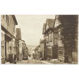 A quantity of County Topographical postcards,