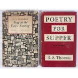 Thomas (R S) Song at the Year's Turning, 1955 and Poetry for Supper, 1958,